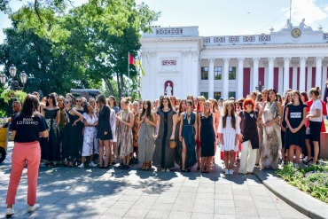 Odessa Fashion TV: Национальный Рекорд: 525 моделей на Потемкинской лестнице