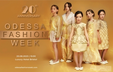 OFFICIAL CAMPAIGN 20th ANNIVERSARY ODESSA FASHION WEEK BY MARINA VLADI
